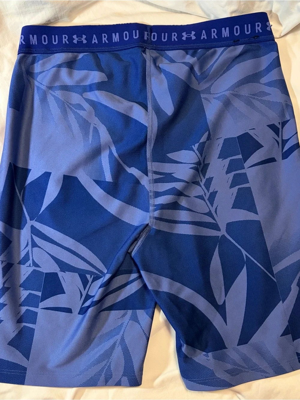 LG Blue printed Under Armour active ware